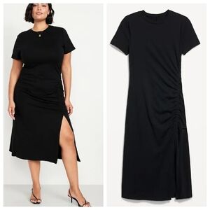 A New Day Ruched T-shirt Dress